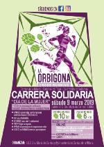 Carrera solidaria cross running La Orbigona