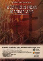 VI CERTAMEN DE MÚSICA DE SEMANA SANTA Municipio de Carrizo